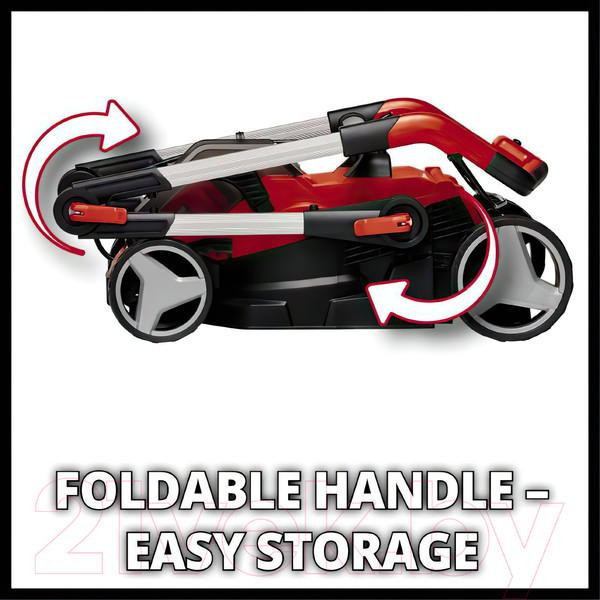 Изображение товара Газонокосилка аккумуляторная Einhell GE-CM 36/34-1 Li-Solo (3413226)