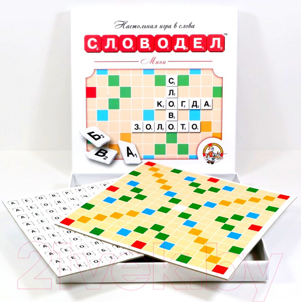 Настольная игра Десятое королевство Словодел Мини / 02650 (белый) — фото 6