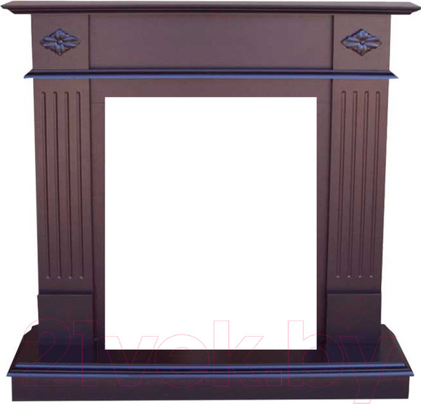 Изображение товара Портал для камина Смолком Brighton STD-ASP (махагон коричневый антик)