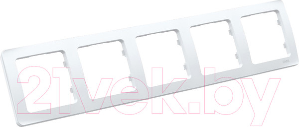 Изображение товара Рамка для выключателей и розеток Hegel Master Р405 (белый)