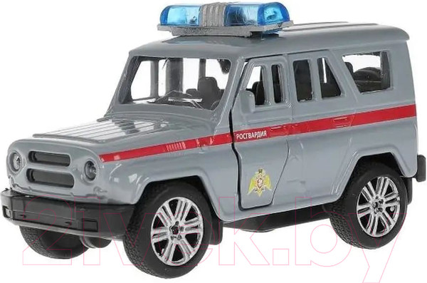 Изображение товара Автомобиль игрушечный Технопарк Uaz Hunter Росгвардия / HUNTER-18L-RG (серый)