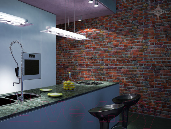 Изображение товара Панель ПВХ Регул Кирпич Ретро 0.4