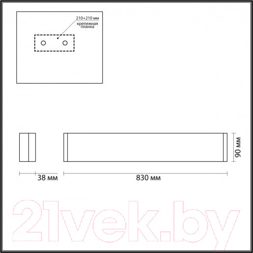 Изображение товара Бра Odeon Light Framant 4295/30WL