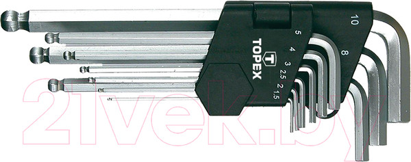 Изображение товара Набор ключей Topex 35D957