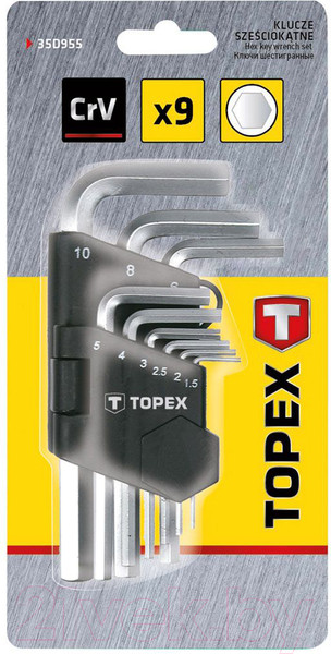 Изображение товара Набор ключей Topex 35D955