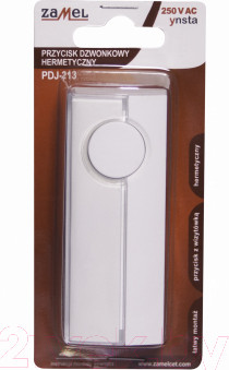 Изображение товара Кнопка звонка Zamel PDJ-213 (белый)