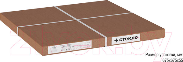 Изображение товара Журнальный столик Калифорния мебель Мельбурн (серый бетон)