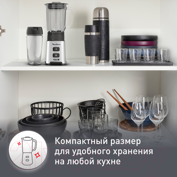 Изображение товара Блендер стационарный Moulinex LM17GD10