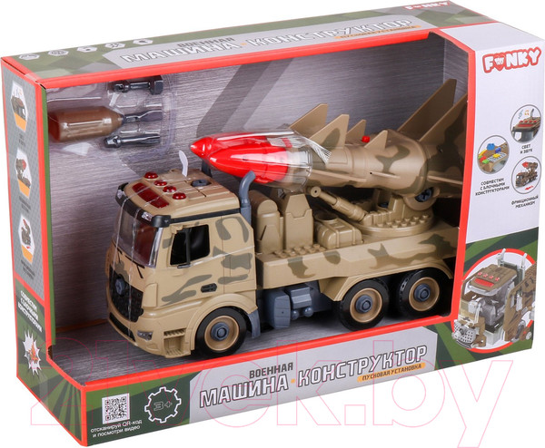Изображение товара Автомобиль игрушечный Funky Toys Военная машина / FT61167