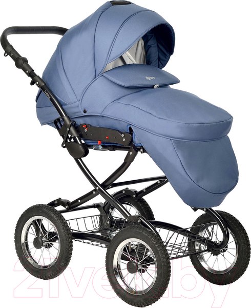 Изображение товара Детская универсальная коляска INDIGO Barbara Classic 2 в 1 (Ba 01, синий)