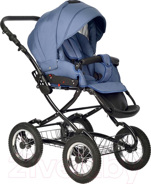 Изображение товара Детская универсальная коляска INDIGO Barbara Classic 2 в 1 (Ba 01, синий)