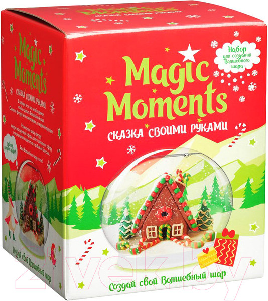 Изображение товара Набор для лепки Magic Moments Волшебный шар. Пряничный домик / mm-28