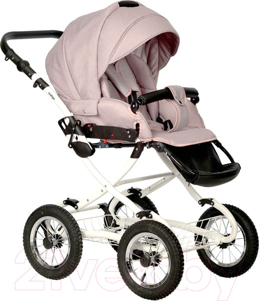 Изображение товара Детская универсальная коляска INDIGO Barbara Classic 2 в 1 (Ba 07, розовый)
