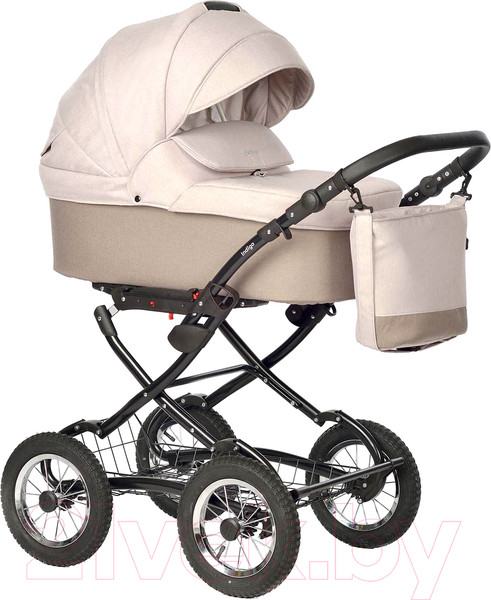 Изображение товара Детская универсальная коляска INDIGO Barbara Classic 2 в 1 (Ba 08, бежевый)