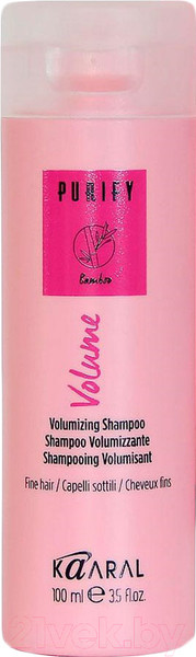 Изображение товара Шампунь для волос Kaaral Volume Shampoo объем для тонких волос (100мл)