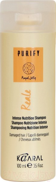 Изображение товара Шампунь для волос Kaaral Reale Shampoo восстанавливающий шампунь для поврежденных волос (100мл)