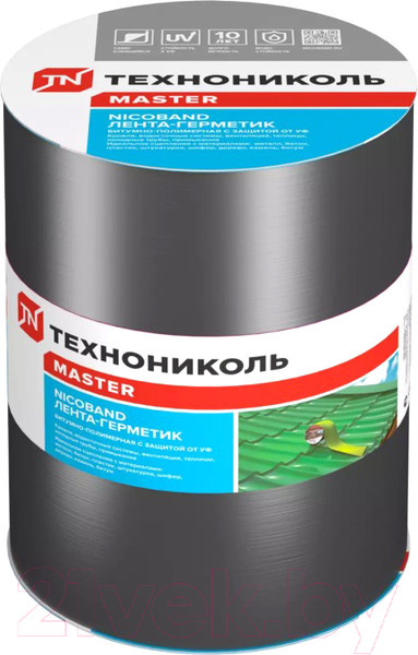Изображение товара Гидроизоляционная лента Технониколь Nicoband 20см (10м, темно-серый)