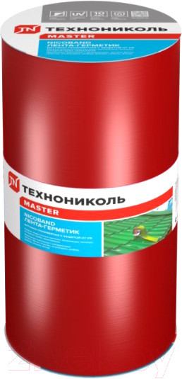 Изображение товара Гидроизоляционная лента Технониколь Nicoband 15см (3м, красный)