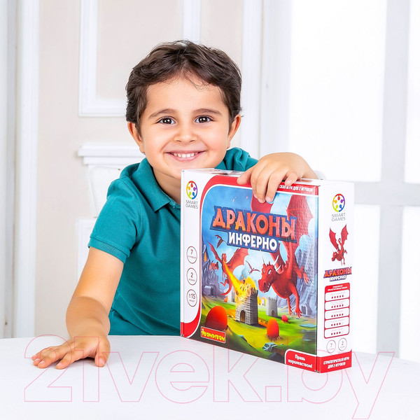 Изображение товара Настольная игра Bondibon Драконы инферно / ВВ5269