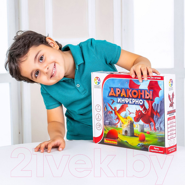 Изображение товара Настольная игра Bondibon Драконы инферно / ВВ5269