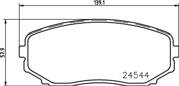 Изображение товара Тормозные колодки Nisshinbo NP5015