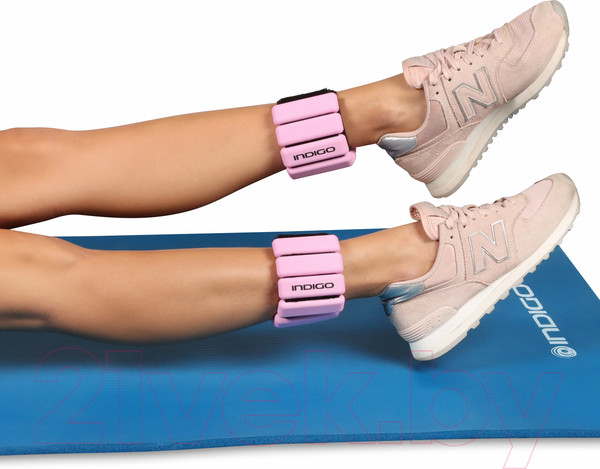 Изображение товара Комплект утяжелителей Indigo Sport Active IN283 (розовый)