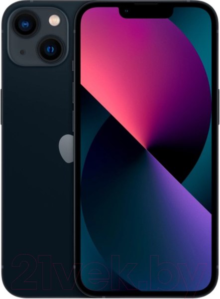 Смартфон Apple iPhone 13 128GB (темная ночь)
