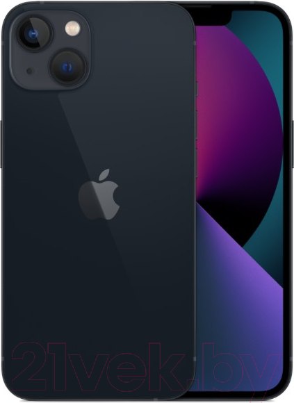 Изображение товара Смартфон Apple iPhone 13 128GB (темная ночь)