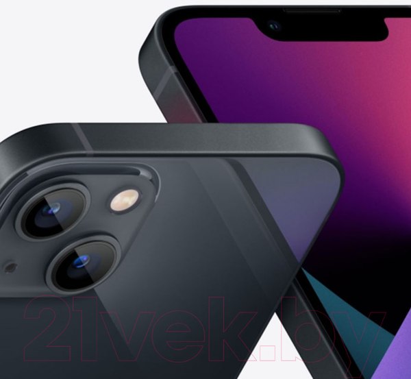 Изображение товара Смартфон Apple iPhone 13 128GB (темная ночь)