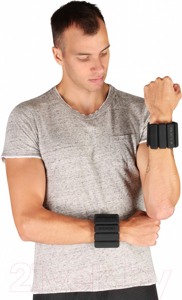 Изображение товара Комплект утяжелителей Indigo Sport Active IN283 (черный)