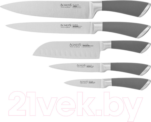 Изображение товара Набор ножей Agness 911-042