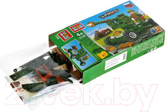 Изображение товара Конструктор Город мастеров Армия: стреляющая пушка / 7149-KK