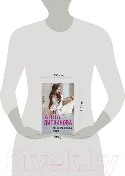 Изображение товара Книга Эксмо Когда миллиона мало (Литвинова А. В.)