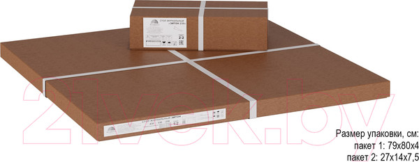 Изображение товара Журнальный столик Калифорния мебель Эйтон 230 (орех альберо)