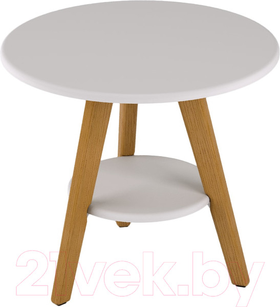 Изображение товара Журнальный столик Калифорния мебель ХОГ (белый)