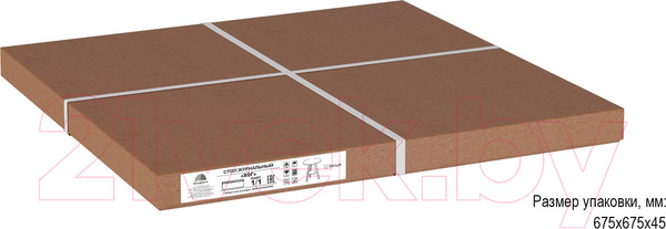 Изображение товара Журнальный столик Калифорния мебель ХОГ (белый)