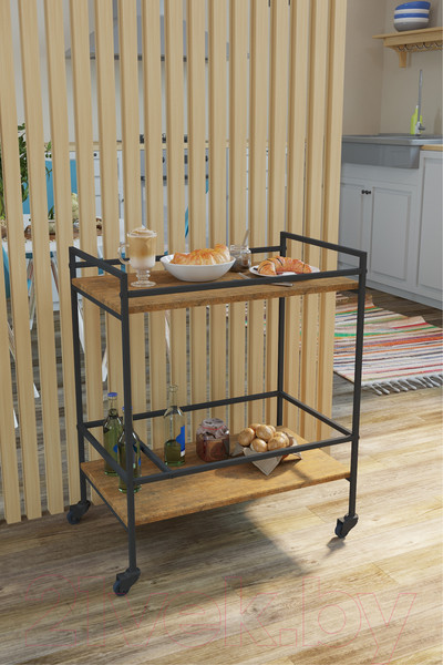 Изображение товара Сервировочный столик Калифорния мебель Спич (дуб американский)