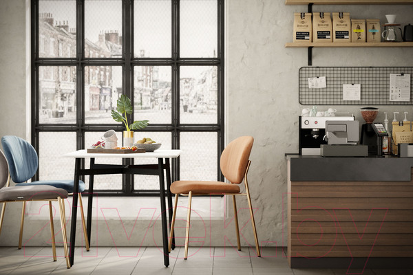 Изображение товара Обеденный стол Калифорния мебель Кросс (белый)