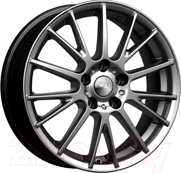 Изображение товара Литой диск SKAD Дубай 17x6.5" 5x114.3мм DIA 67.1мм ET 45мм Графит
