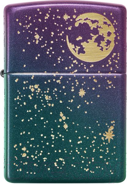 Изображение товара Зажигалка Zippo Starry Sky / 49448 (фиолетовый матовый)