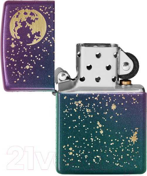 Изображение товара Зажигалка Zippo Starry Sky / 49448 (фиолетовый матовый)