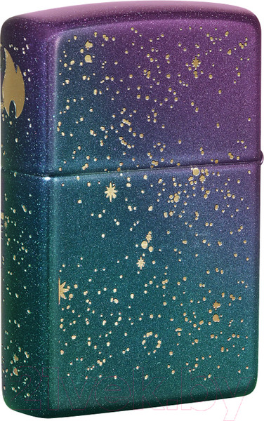 Изображение товара Зажигалка Zippo Starry Sky / 49448 (фиолетовый матовый)
