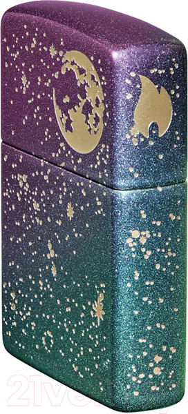 Изображение товара Зажигалка Zippo Starry Sky / 49448 (фиолетовый матовый)