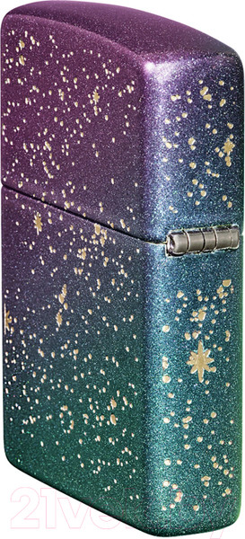 Изображение товара Зажигалка Zippo Starry Sky / 49448 (фиолетовый матовый)