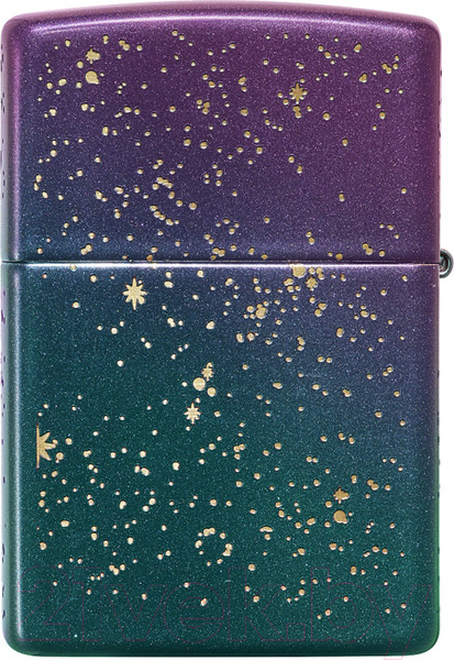Изображение товара Зажигалка Zippo Starry Sky / 49448 (фиолетовый матовый)