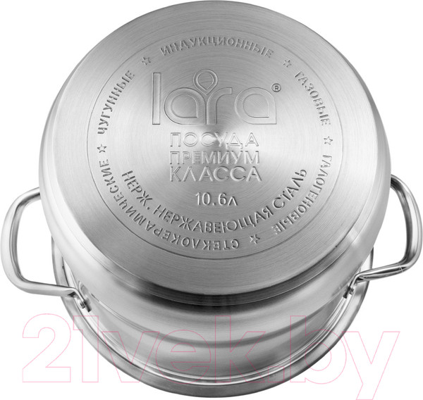 Изображение товара Кастрюля Lara Big Size LR02-43 (10.6л)