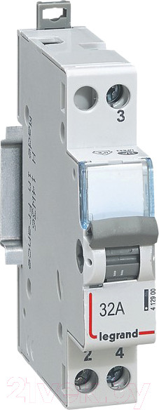Изображение товара Переключатель Legrand CX3 32A 250VAC 1ПК 1М / 412900