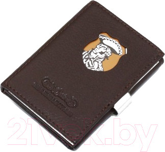 Изображение товара Визитница S.Quire QK30BR (темно-коричневая)