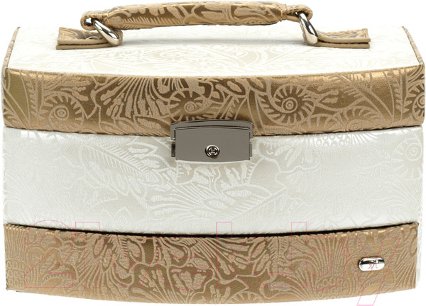 Изображение товара Шкатулка Jardin D'ete P6868D (бежево-золотой)