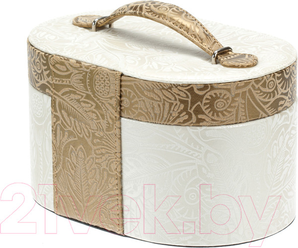 Изображение товара Шкатулка Jardin D'ete P6814B (бежево-золотой)